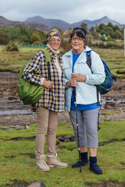 istock Two Friends Out For a Hike 1618980631