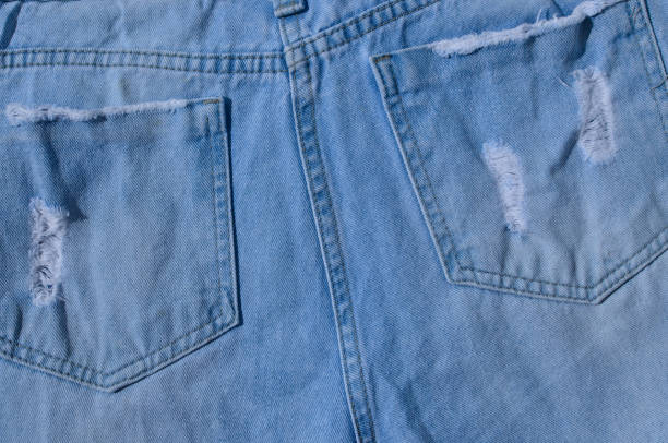 istock Sophisticated ripped detail on jeans, harmoniously combining style and elegance. An option for casual and refined looks at the same time. 1619036730