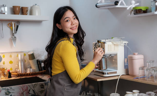 istock Barista Prepare Coffee Working Order Concept 1619042187