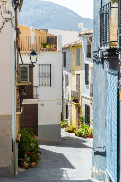 istock Beautiful street with plants 1619045943