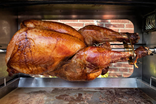 istock crispy rotisserie turkey in outdoor cooker 1619081449