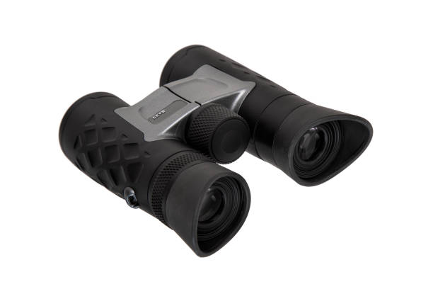 istock Modern binoculars. An optical instrument for observation at long distances. Isolate on a white background. 1619092185