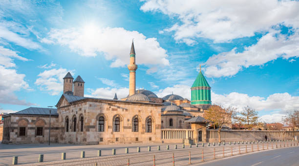 istock Mevlana museum mosque in Konya, Turkey 1619128353