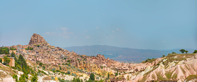 Uchisar Castle in Cappadocia - Nevsehir, Turkey