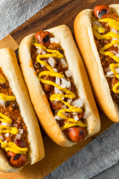 istock Homemade Coney Island Hot Dog 1619165830