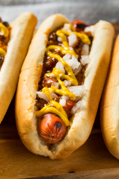 istock Homemade Coney Island Hot Dog 1619166670