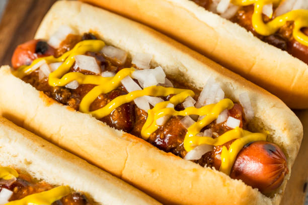 istock Homemade Coney Island Hot Dog 1619166677