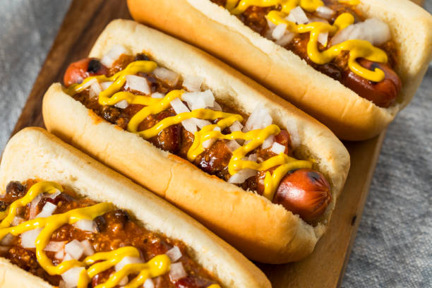 istock Homemade Coney Island Hot Dog 1619167202