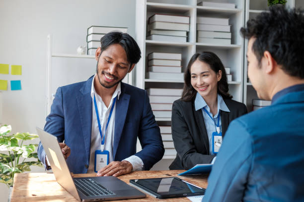 istock Business team analyzing income charts and graphs with modern laptop computer. Close up.Business analysis and strategy concept. 1619172031