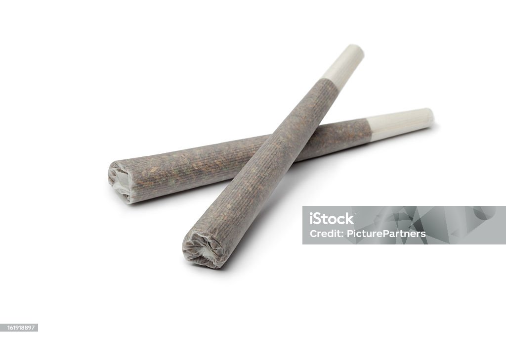 Dois reefers pronto para fumo - Royalty-free Charro Foto de stock