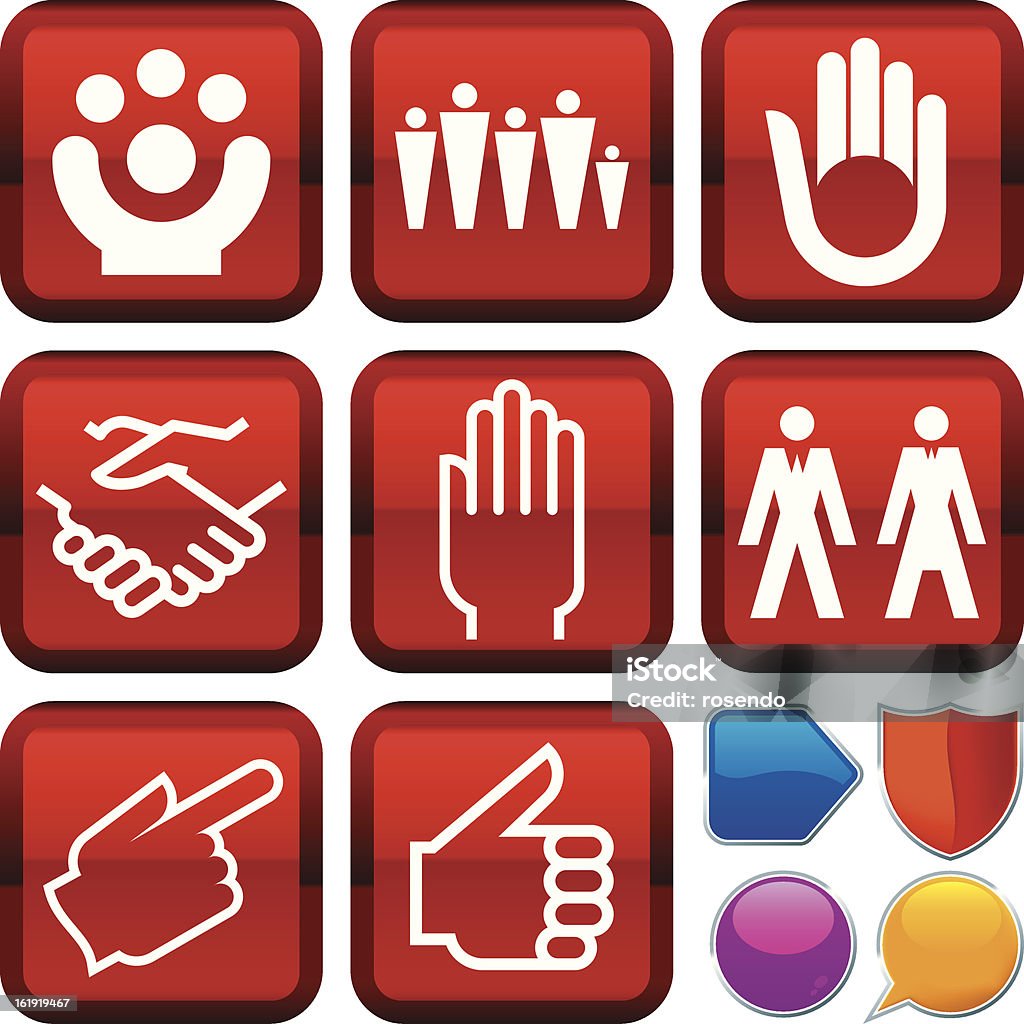 icon series: people (vector) Only global colors. CMYK. Easy color and proportions changes. Adult stock vector