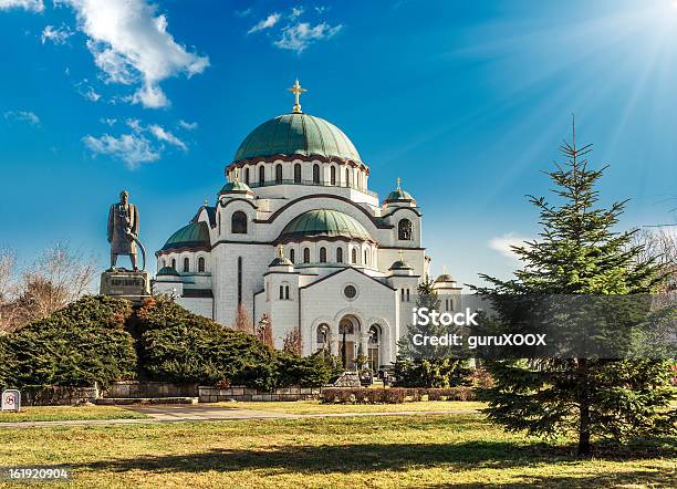 Cathedral In Belgrade Serbia On A Beautiful Sunny Day Stock Photo - Download Image Now