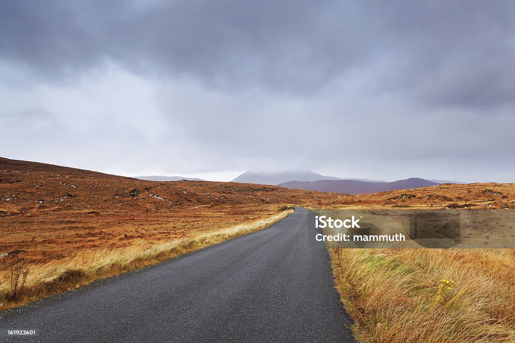 Strada in Irlanda - Foto stock royalty-free di Ambientazione esterna