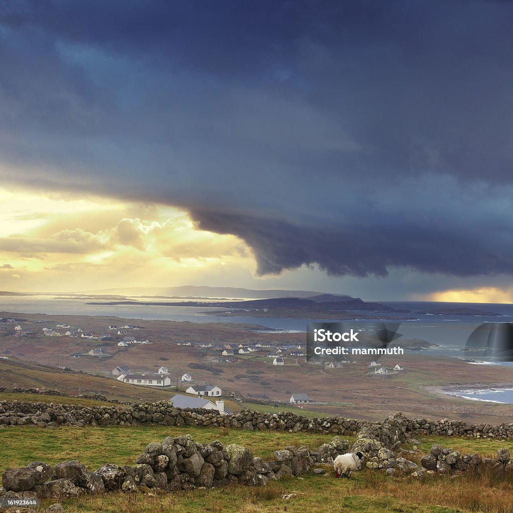Le tempeste in Irlanda - Foto stock royalty-free di Contea di Donegal