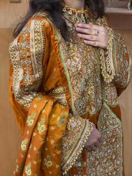 istock Fancy Traditional Bridal Dress - Balochi Embroidered 1619268621