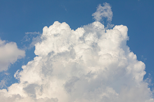 Storm cloud in the countryside