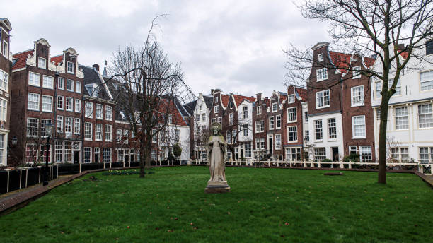 istock Sculpted Serenity: Reflecting on Amsterdam's Artistic Heritage 1619353625