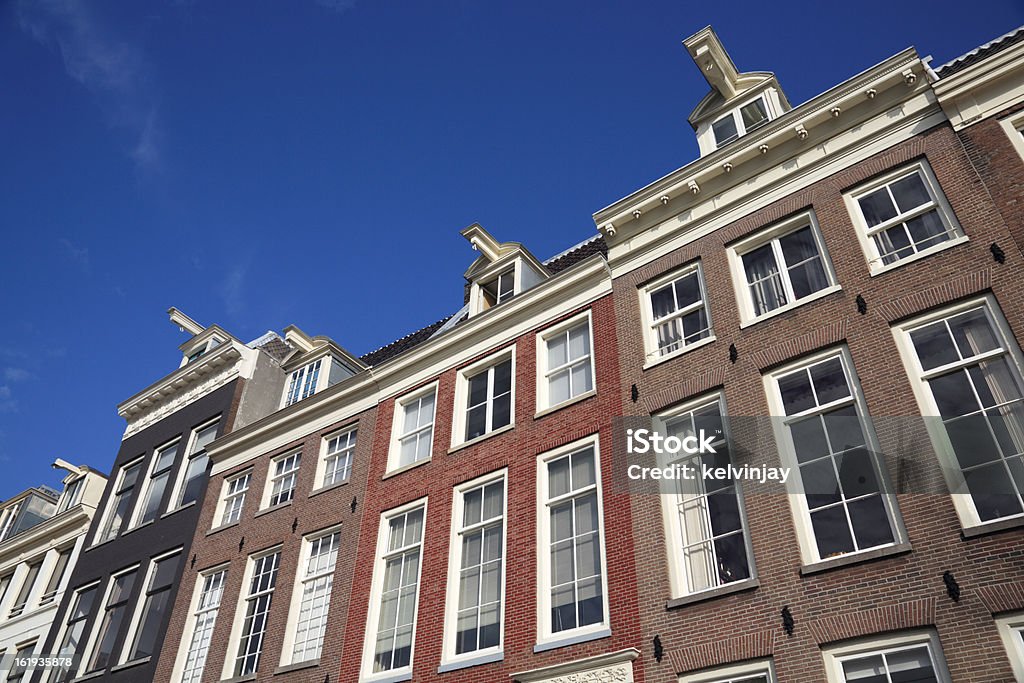 Amsterdam Häuser - Lizenzfrei Alt Stock-Foto