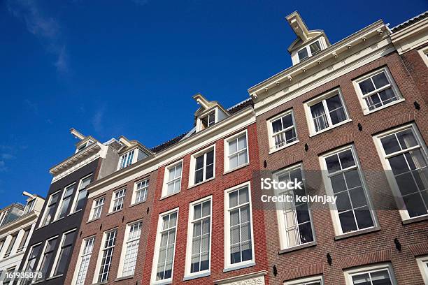 Amsterdam Häuser Stockfoto und mehr Bilder von Alt - Alt, Amsterdam, Blau