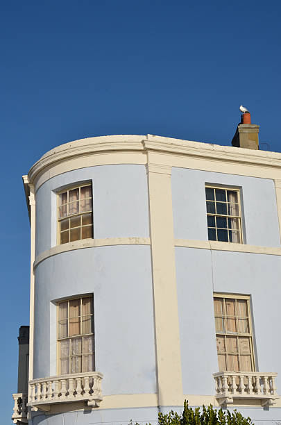 istock Corner of terraced houses 161936439