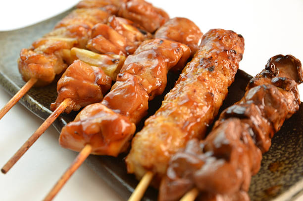 istock Char-broiled chicken "Yakitori" 161936728
