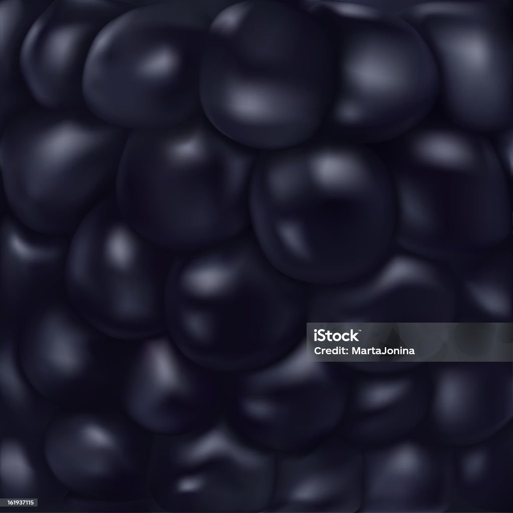 Blackberry (Mora selvatica) texture - arte vettoriale royalty-free di Alimentazione sana