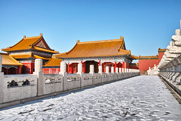 istock Forbidden City after the snow 161938760