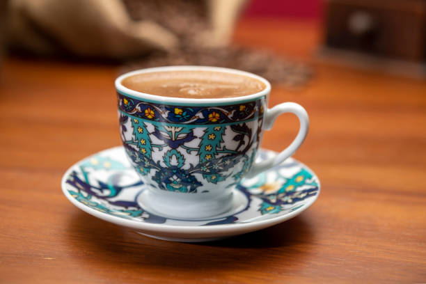 istock Close-up of Traditional Turkish Coffee 1619397241