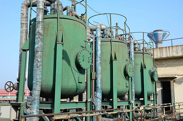 istock Water treatments filter station 161944471