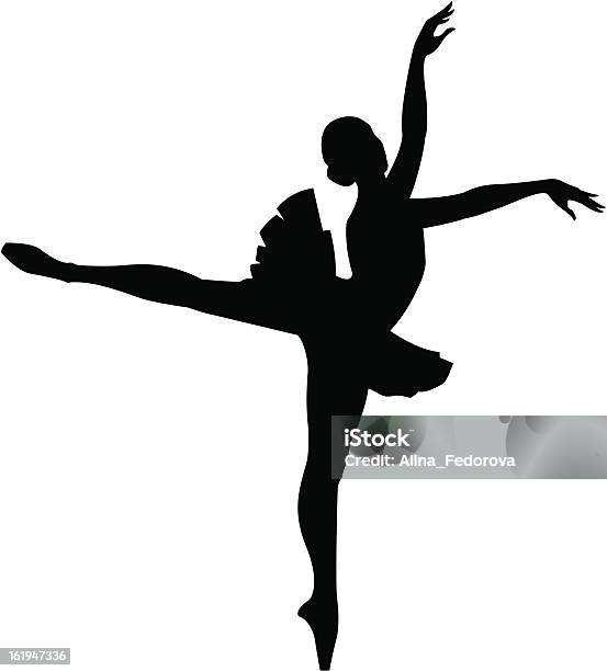 Ballet Dancer Stock Illustration - Download Image Now - Ballet Dancer, In Silhouette, Ballet