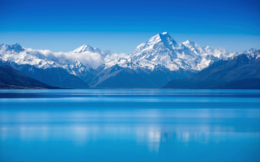 Mountain Lake, South Island, New Zealand