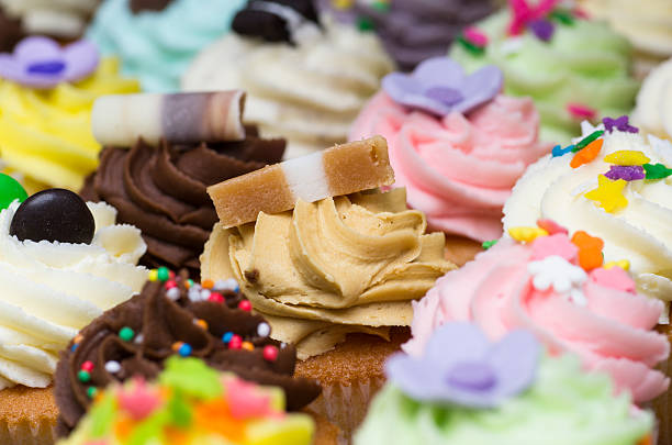 istock Delicious Jersey caramel cupcake 161951487