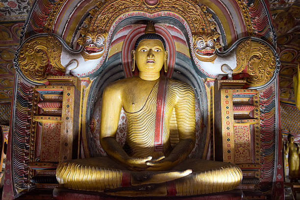 istock Buddha statue in Dambulla Cave Temple, Sri Lanka 161951867