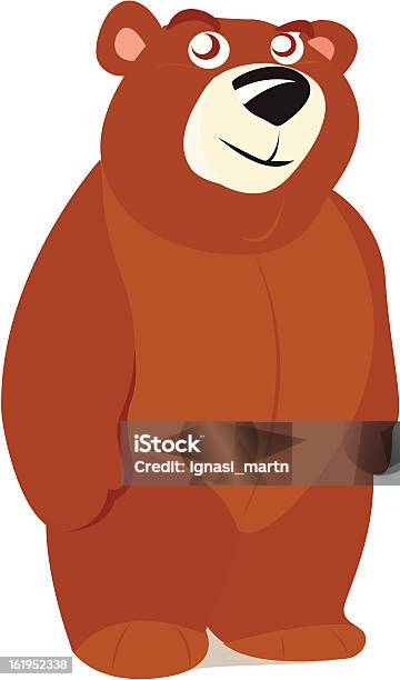 Ilustración de Bear y más Vectores Libres de Derechos de Andar - Andar, Animal, Animales salvajes