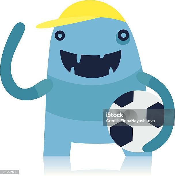 Want To Play Stock Illustration - Download Image Now - Monster - Fictional Character, Soccer, Adult