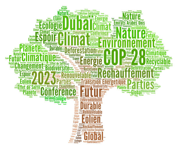 istock COP 28 in Dubai United Arab Emirates world cloud in French language 1619536916