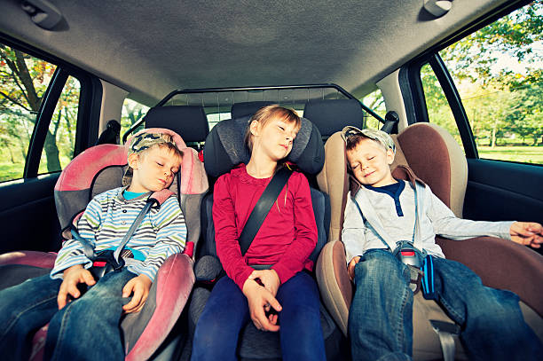 istock Car travel with kids 161953904