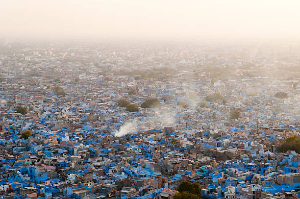 istock Smoky Jodhpur's urban landscape 161954311