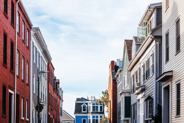 istock American homes, Charlestown, Boston 1619548088