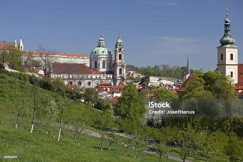 Praga-St Nicholas Chathedral - Foto stock royalty-free di Albero