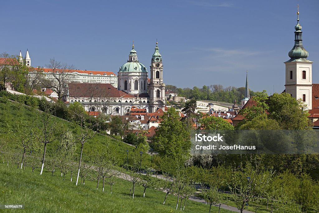 Praga-St. Nicholas Chathedral - Foto de stock de Castelo royalty-free