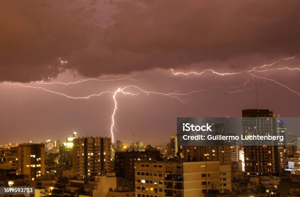 Storm In The City 2 Stock Photo - Download Image Now - Argentina, Color Image, Horizontal