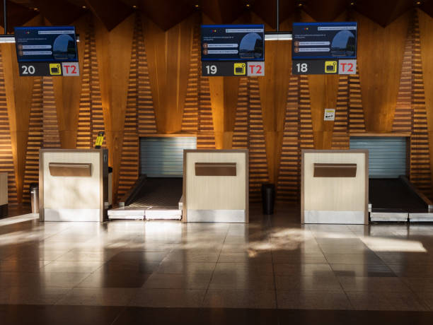 istock Airport baggage claim area 1619611981