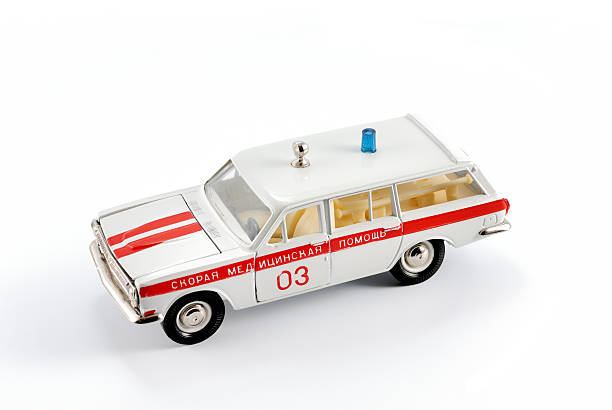 istock Collection scale model of the car first aid 161961309