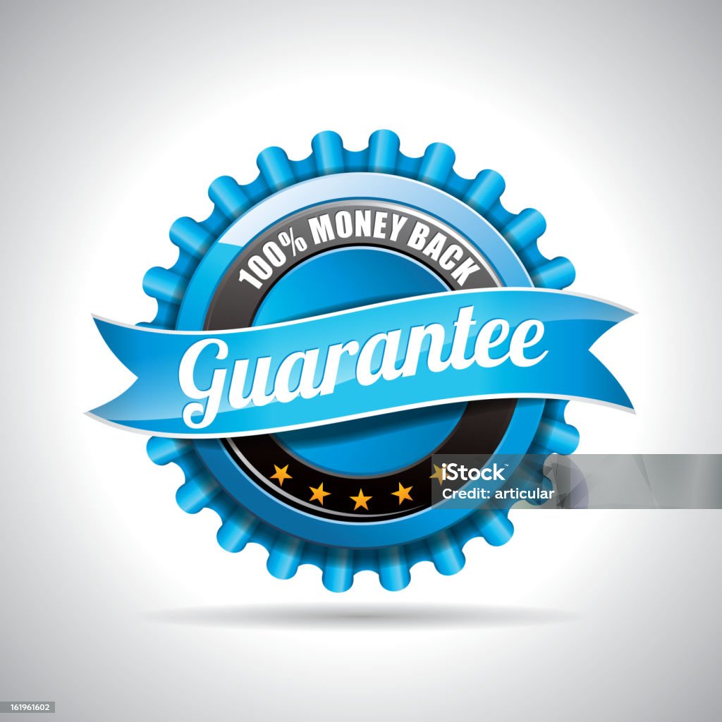 Guarantee Labels Illustration with shiny design on a clear background. Vector Guarantee Labels Illustration with shiny styled design on a clear background.  Abstract stock vector