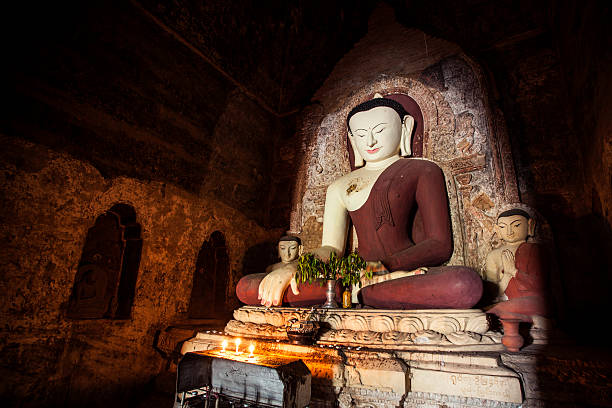 istock Big Buddha statue in temple Bagan, Myanmar. 161962885
