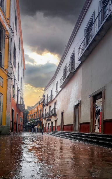 istock Rainy street in Guanajuato 1619632296