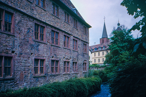 1990 old Positive Film scanned, Neustadt University Reconstruction, Germany