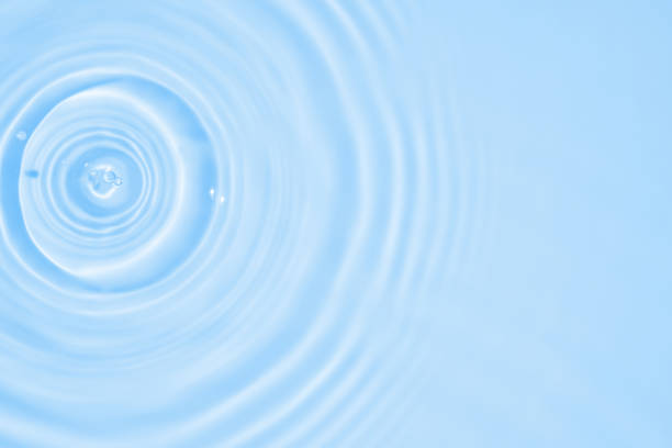 istock Abstract transparent water shadow surface texture natural ripple on blue background 1619716651
