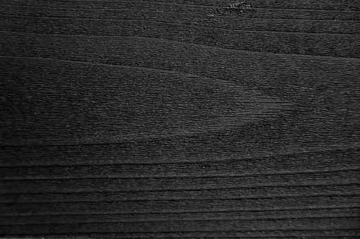 Beautiful background of black wooden